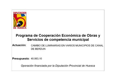 Imagen Programa de cooperación económica de Obras y Servicios de competencia...