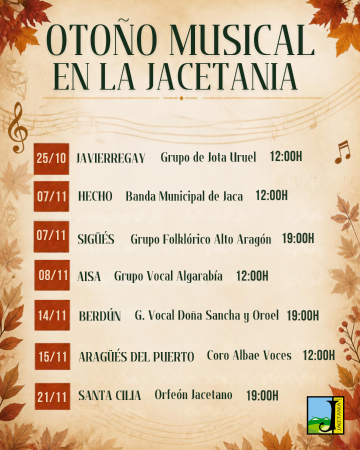 Imagen OTOÑO MUSICAL: 14 DE NOVIEMBRE