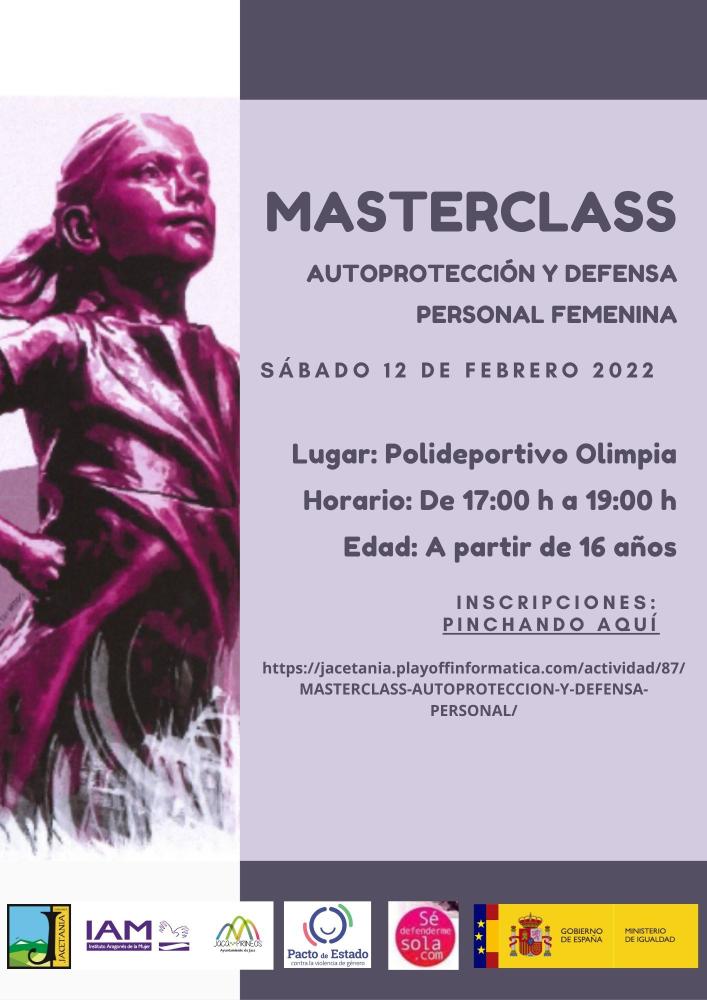 Imagen Masterclass de autoprotección y defensa personal femenina